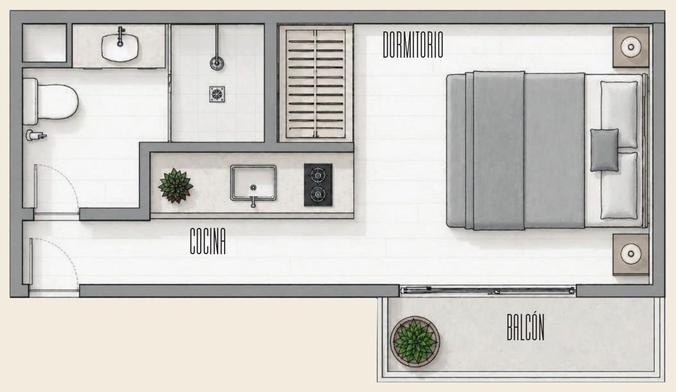 Planta do studio